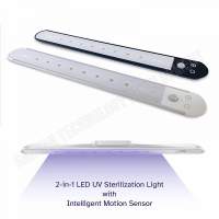 Lampada per disinfezione UVC Lampada per sterilizzazione a LED UV intelligente 2-in-1