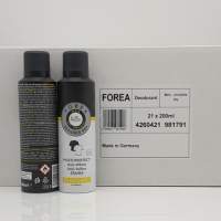 Forea Deodorant Men Invisible Dry 48 uur, 200 ml