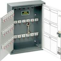 Key cabinet 6700 H.380mm W.285mm D.105mm 108 hooks body dark gray door