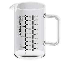 BOHEMIA CRISTAL measuring cup with handle 0.5 ltr.