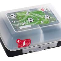 EMSA lunch box Variablo Soccer with partition 16x11x7cm
