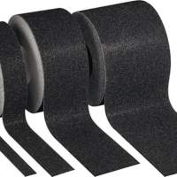 ROCOL anti-slip adhesive tape SAFE STEP®, black, length 18.25m, width 25mm