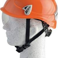Protective helmet Montana Roto orange m integr. Disc PC EN397 with 6 pt.