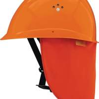 VOSS safety helmet INAP-Profiler plus UV, traffic orange, polyethylene, EN 397