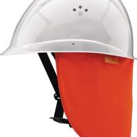 VOSS safety helmet INAP-Profiler plus UV, signal white, polyethylene, EN 397