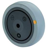 Antistatic rubber wheel, Ø 50 mm, width: 18 mm, 40 kg