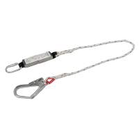 Lanyard with energy absorber, 1.5m