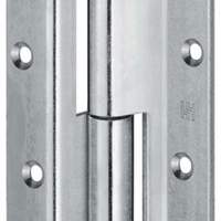 Door hinge QF1 DIN right length 140mm surface galvanized, 10 pieces.