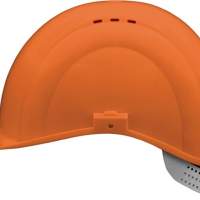 VOSS safety helmet INAP-Defender 6 (pt.), traffic orange, polyethylene, EN 397