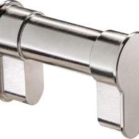 Universal dummy cylinder 153215, door thicknesses 50-76mm, nickel-plated