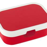 Lunch box Campus red, 2 pieces