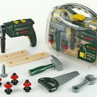 Bosch tool case 12 pieces. (Toy)