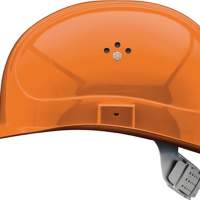 VOSS safety helmet INAP-Master 6 (pt.), traffic orange, polyethylene, EN 397