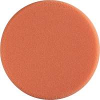 Polishing sponge D. 150mm thickness 25mm, medium-hard orange, polishing