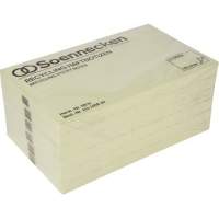 Soennecken sticky note recycling 125x75mm 100 sheets yellow 6 pieces/pack.