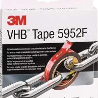 Mounting tape VHB Tape 5952F 19 mm x 3 m roll, black
