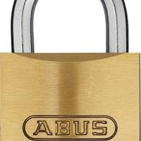 ABUS cylinder padlock 45/30 lock body B.29mm brass