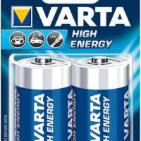 Mono D blister pack of 2 Varta High Energy, 1 pack