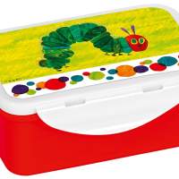 GEDA lunch box The Very Hungry Caterpillar red/green