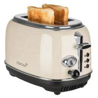 KORONA toaster 2 slices cream