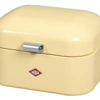 WESCO bread box Breadbox Single Grandy 28x21, 5x17cm almond