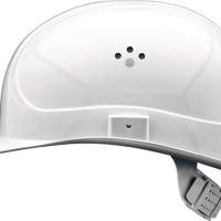 VOSS safety helmet INAP-Master 6 (Pkt.), signal white, polyethylene, EN 397